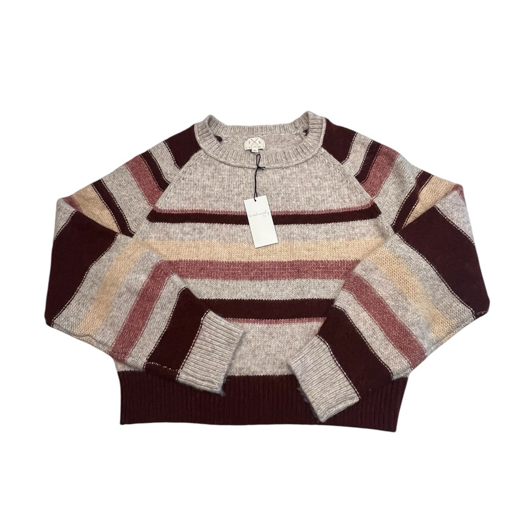 NWT Thread & Supply Striped Sweater Size M.